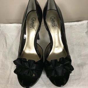 Black Patent Leather Heel by Carlos Santana